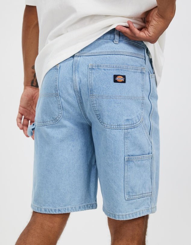 Relaxed Fit Denim Carpenter Short - DickiesSDX200 - Light Indigo - 28