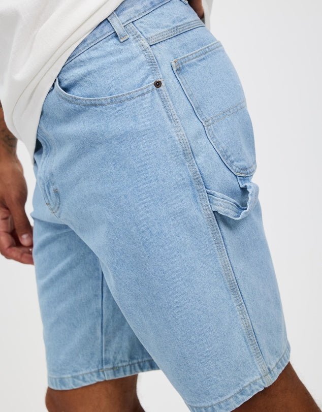 Relaxed Fit Denim Carpenter Short - DickiesSDX200 - Light Indigo - 28