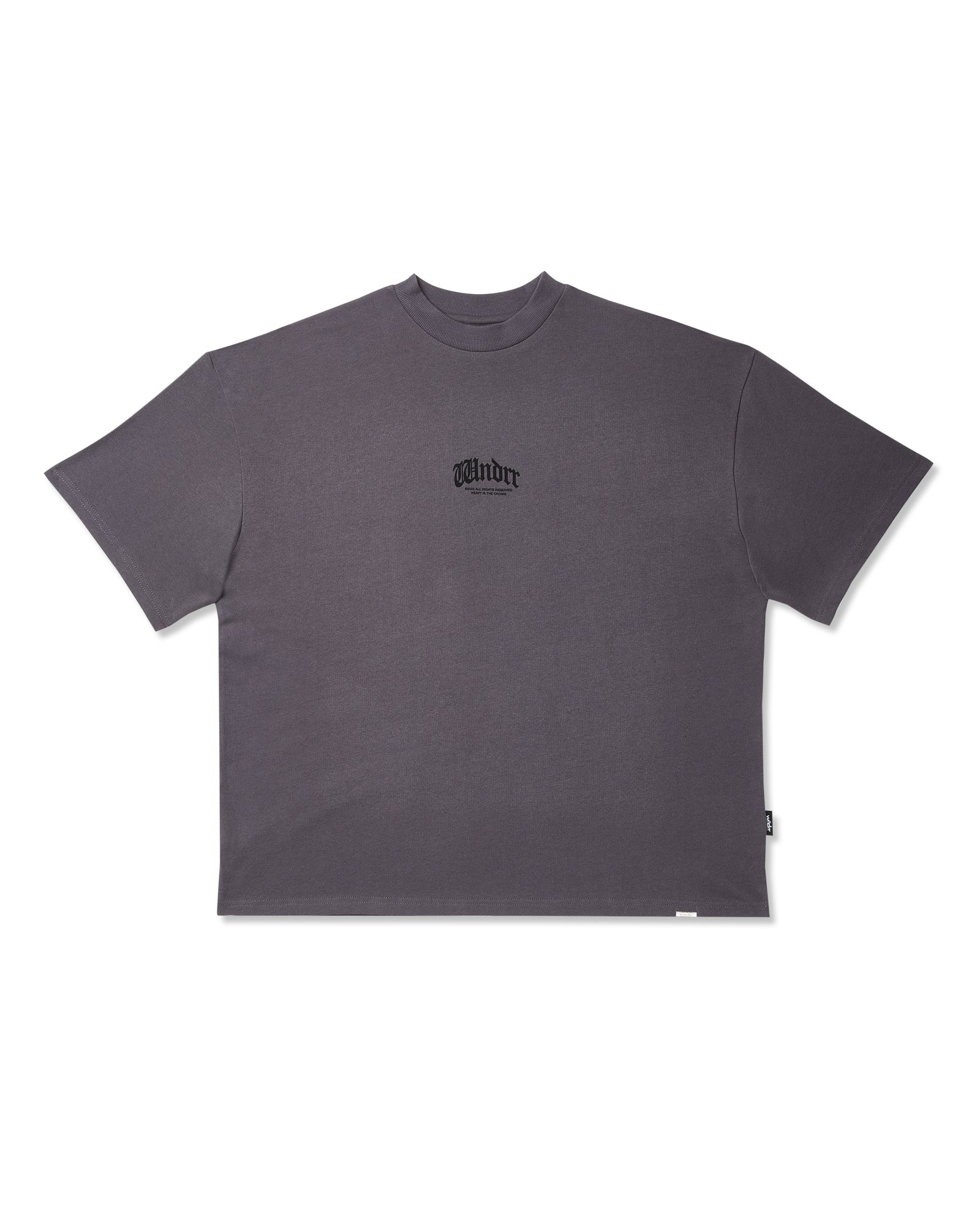 Revival Heavy Weight Tee - WNDRRW25JA006CHA - CHARCOAL - S