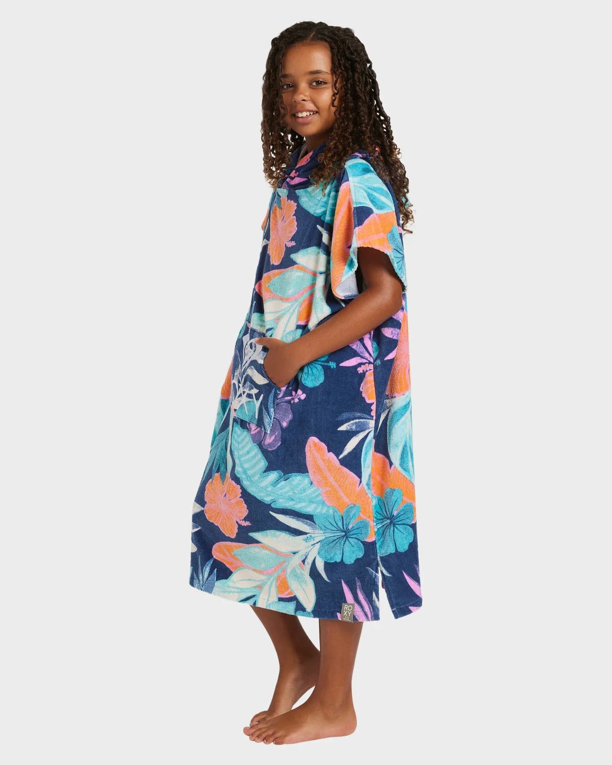 RG STAY MAGICAL PRINTED - RoxyERGAA03226 - VINTAGE INDIGO TROPICAL ADVENT - 1SZ