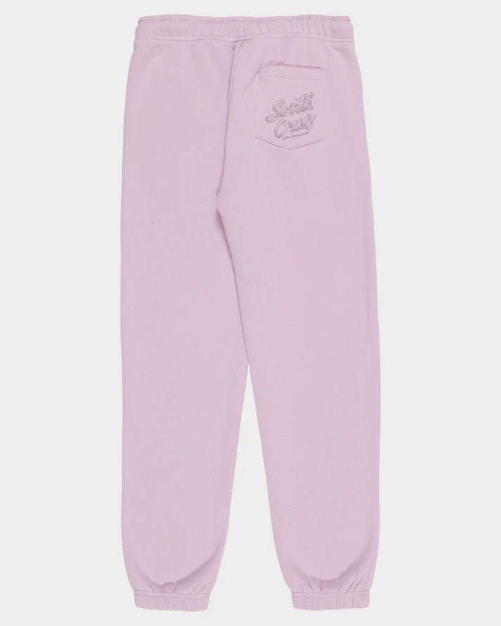 RIBBON SCRIPT TRACK PANTS -Santa CruzSG126-PA02-PINK-8