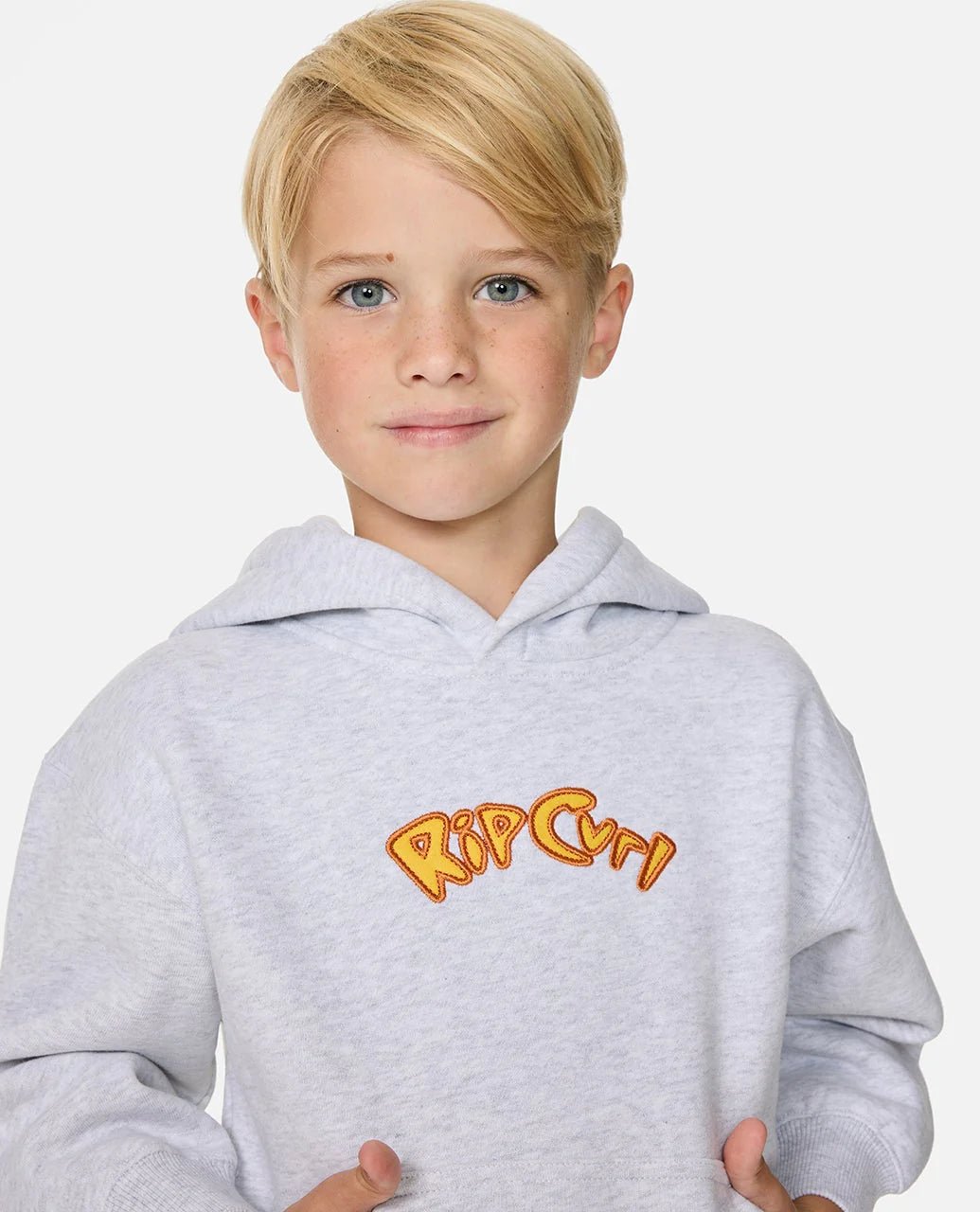 RIDE THE WAVE HOOD - BOY - Rip Curl01HTFL-LIGHT GREY HEATHER-1to2