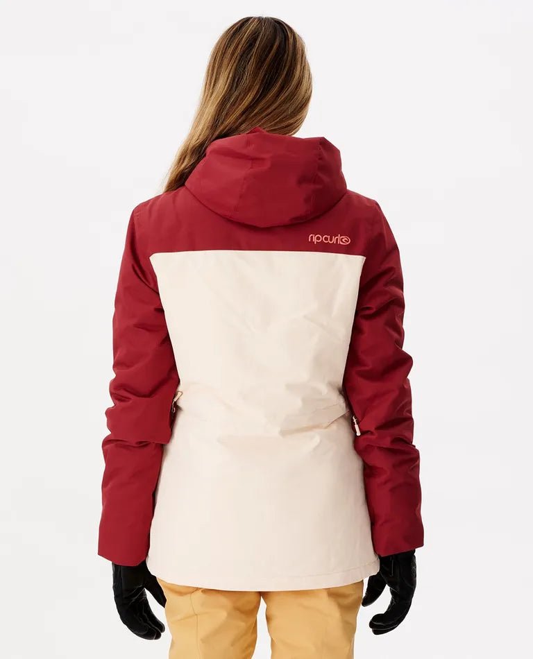Rider Betty Jacket 10k/10k - Rip Curl000WOU - 0736 - Dark Red - L