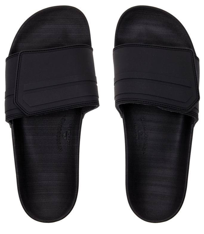 Rivi Slide Adjust - Quiksilveraqyl101038 - xksk - Black/Grey/Black - 10