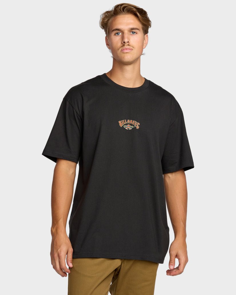 ROSE ARCH REGULAR SS - Billabong24A353511 - Washed Black - XXL
