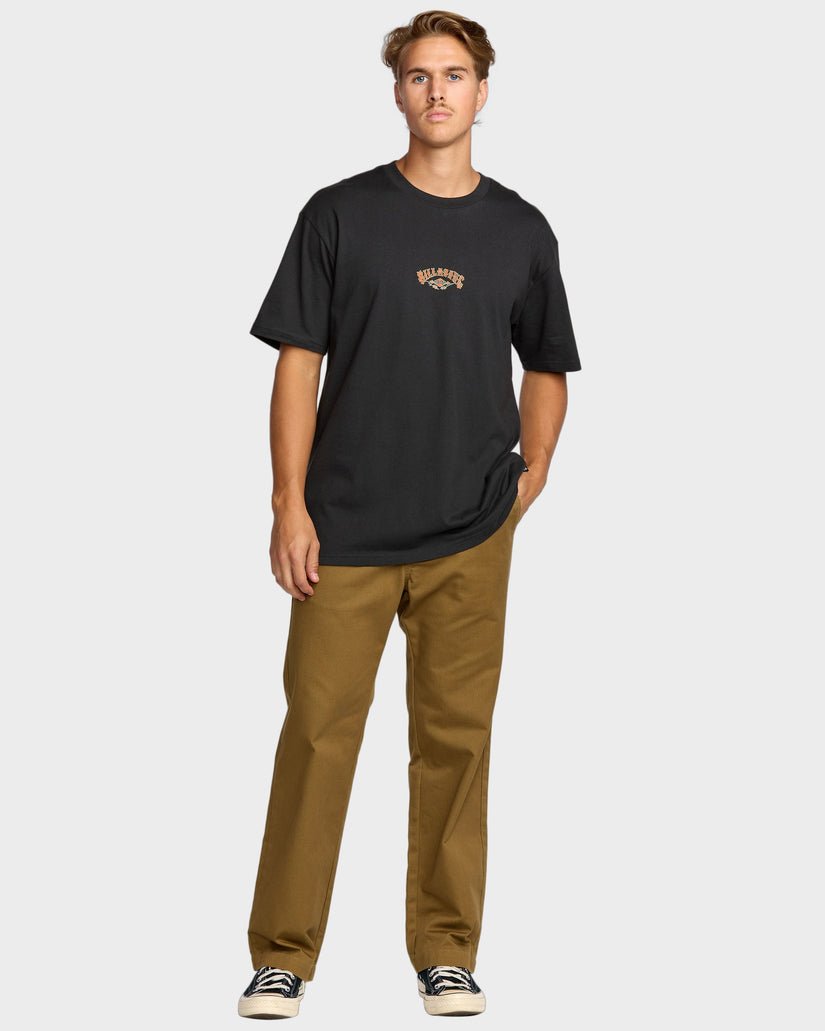 ROSE ARCH REGULAR SS - Billabong24A353511 - Washed Black - XXL