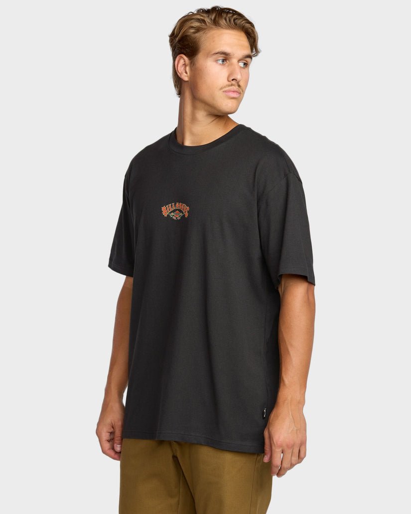 ROSE ARCH REGULAR SS - Billabong24A353511 - Washed Black - XXL