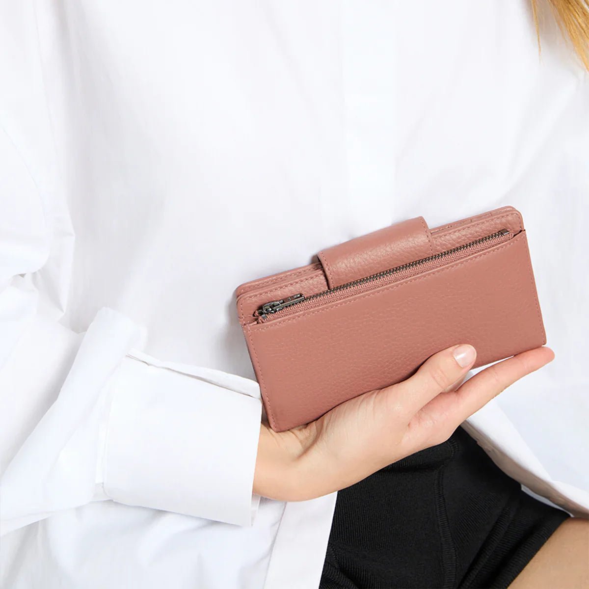 Ruins Wallet - StatusAnxietySA1766 - DR - Dusty Rose - 1SZ
