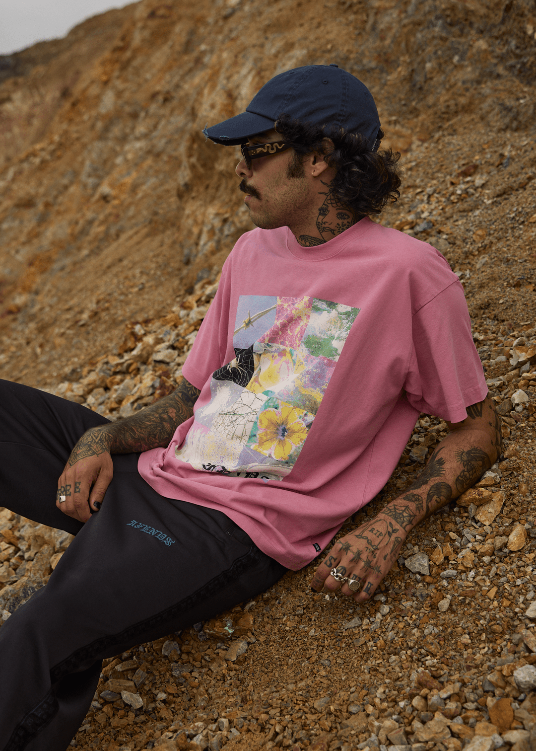 Sadworld - Recycled Heavyweight Boxy Tee - AfendsM253020 - WASHED MARRAKESH - M
