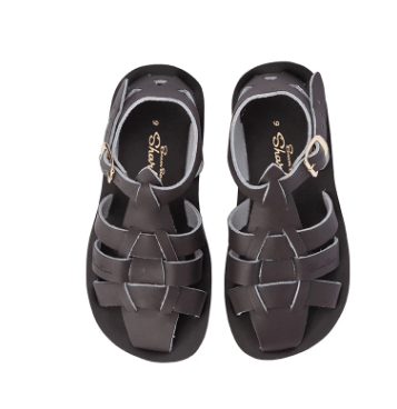Saltwater Shark - Saltwater SandalSSHK - BRN - Brown - 10