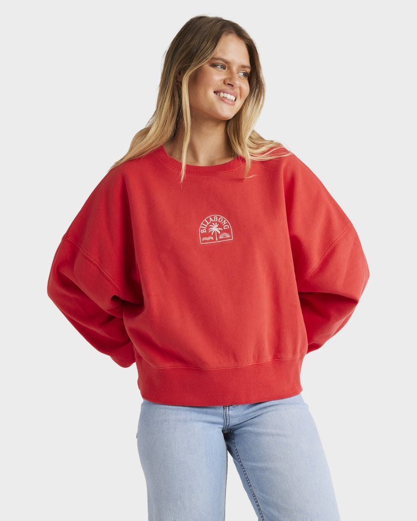 SALTY BABE CABO CREW - BillabongUBJFT00219 - RED ALOHA - XS/6