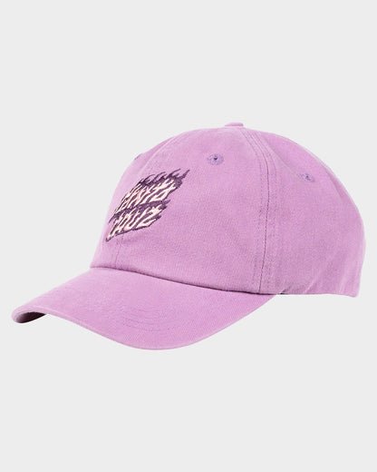 Santa Cruz Flaming Stack Cap - Santa CruzSG324 - HW01 - Purple - Purple - OSFM