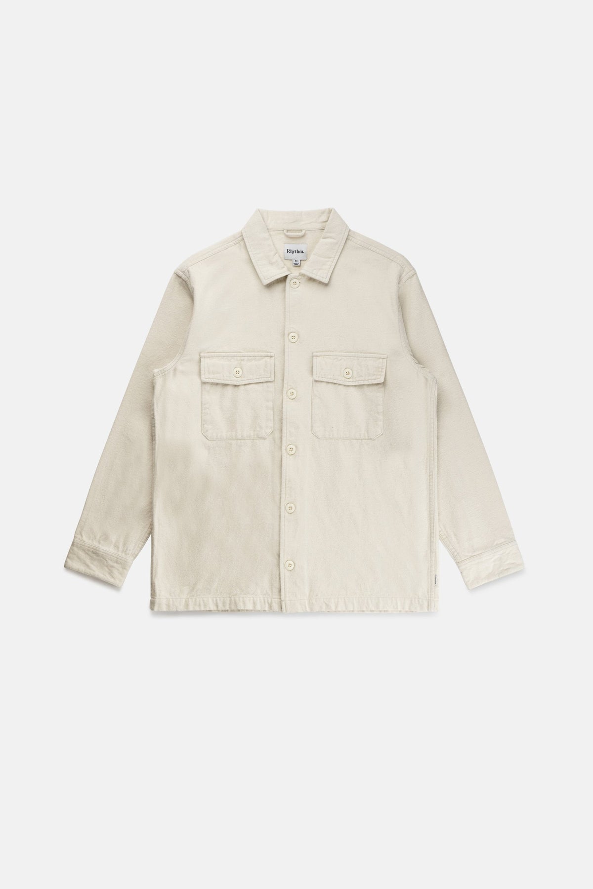 Savanna LS Shirt - Rhythm0122M - WT07 - NAT - Natural - S
