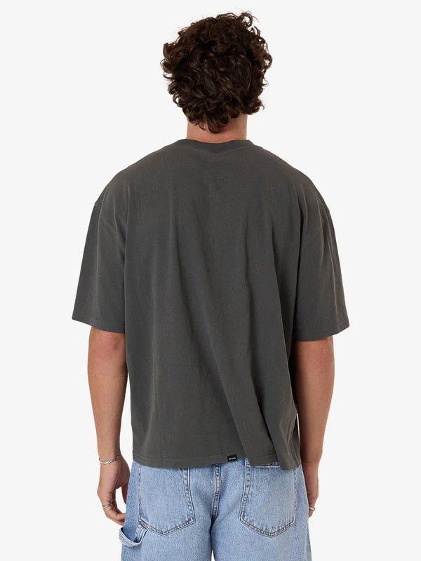 Scorpion Ridge Box Fit Oversize Short Tee - ThrillsSMU24 - 165BM - Merch Black - L