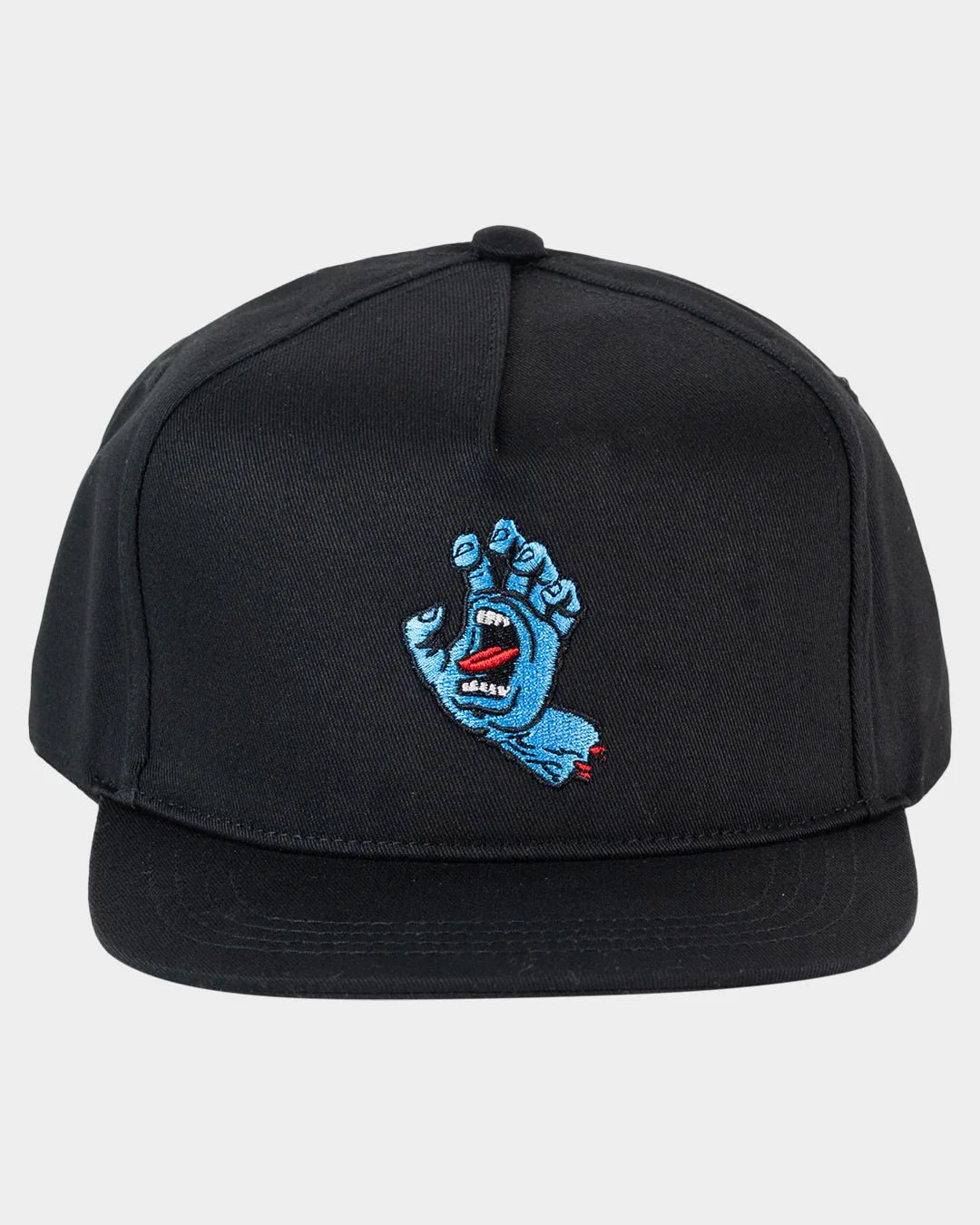 SCREAMING HAND SNAPBACK CAP - Santa CruzSB225 - HW03 - BLACK