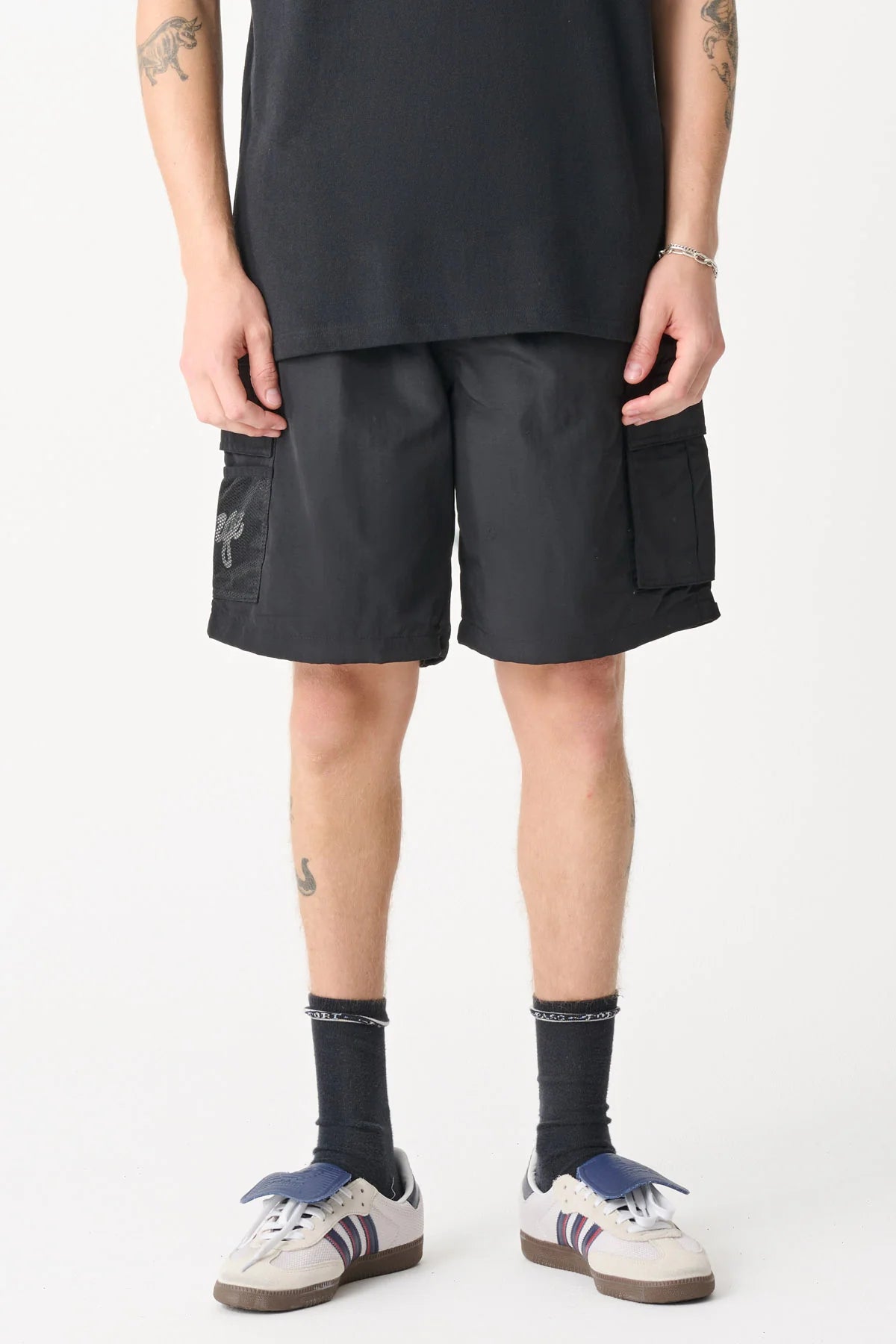 SCRIPT CARGO SHORT - XlargeXL025S2607 - BLACK - S