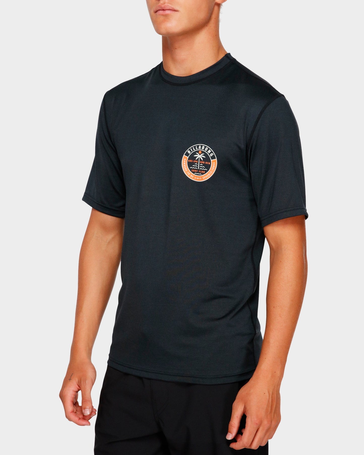 Sea Shore Rash Vest - Billabong9791508BH - Black Heather - L