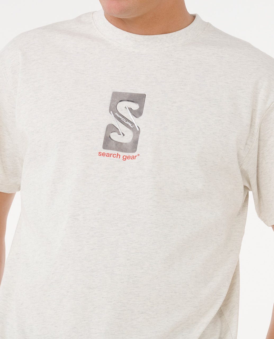 SEARCH GEAR TEE - Rip Curl0TSMTE - SPORTS MARLE - S
