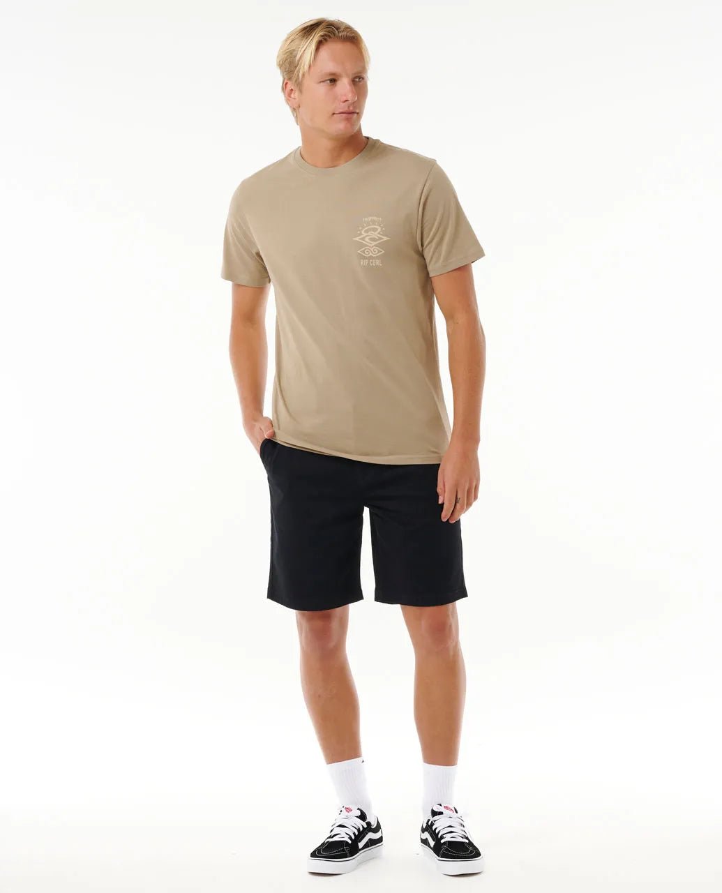 Search Icon Tee - Rip CurlSearch Icon Tee - Sand Dune - 2XL