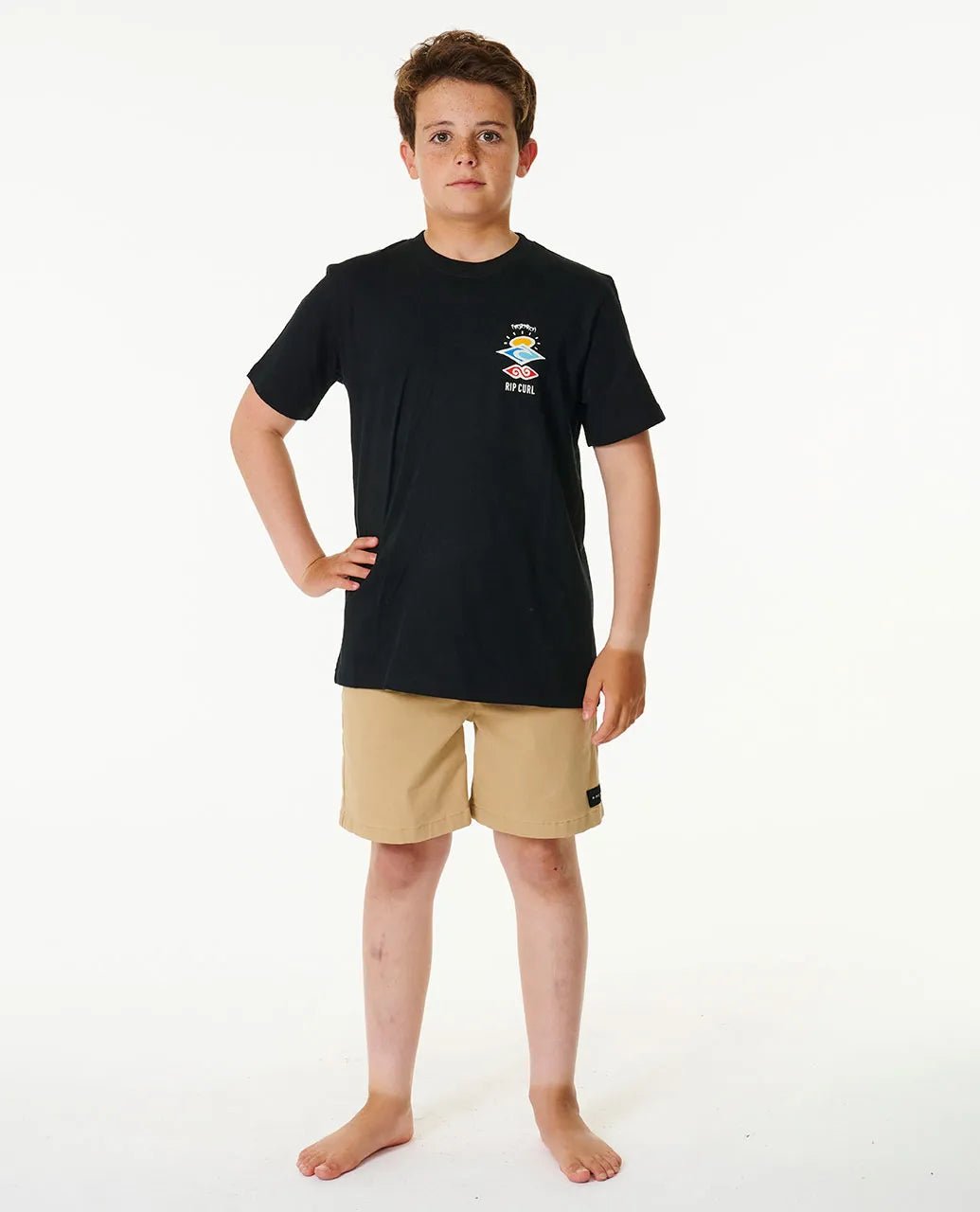 Search Icon Tee - Boy - Rip Curl04ABTE - BLACK - 10