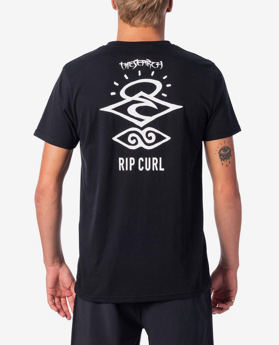 Search Logo L/SL UV Tee - Rip CurlWLY9EM - 0090 - Black - L