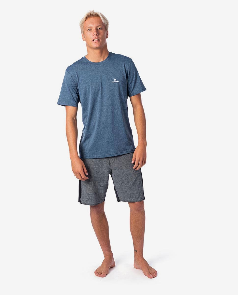 Search Series SS Rash Vest - Rip CurlWLUKSM - 3277 - Navy Marle - L