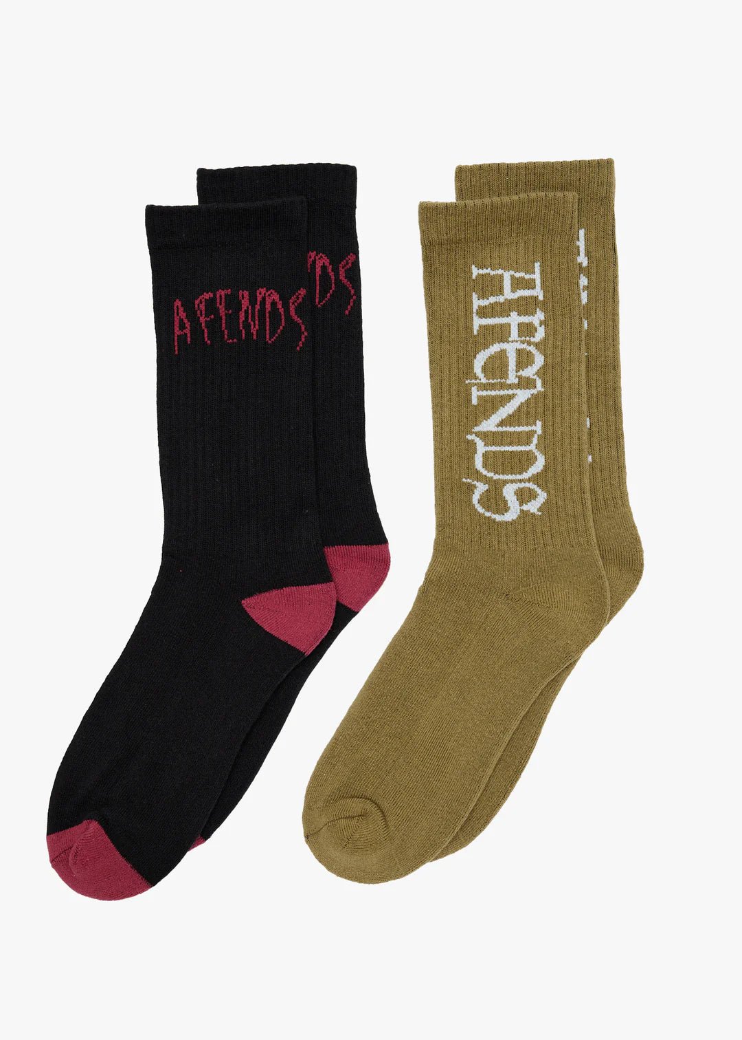 Seeing Double - Socks Two Pack - AfendsA253666 - MULTI - OS