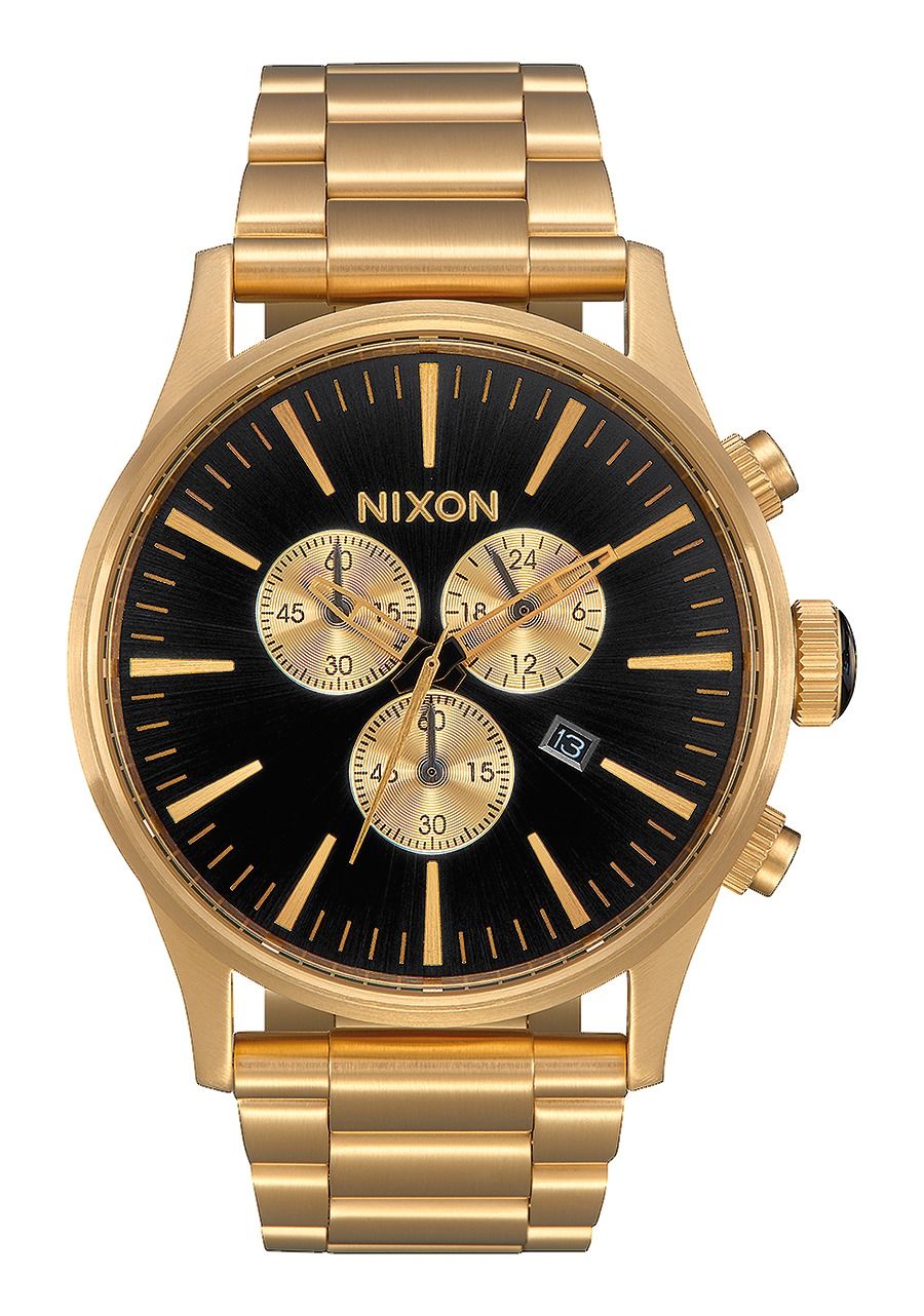 Sentry Chrono Watch - NixonA386510 - 00 - All Gold/Black -