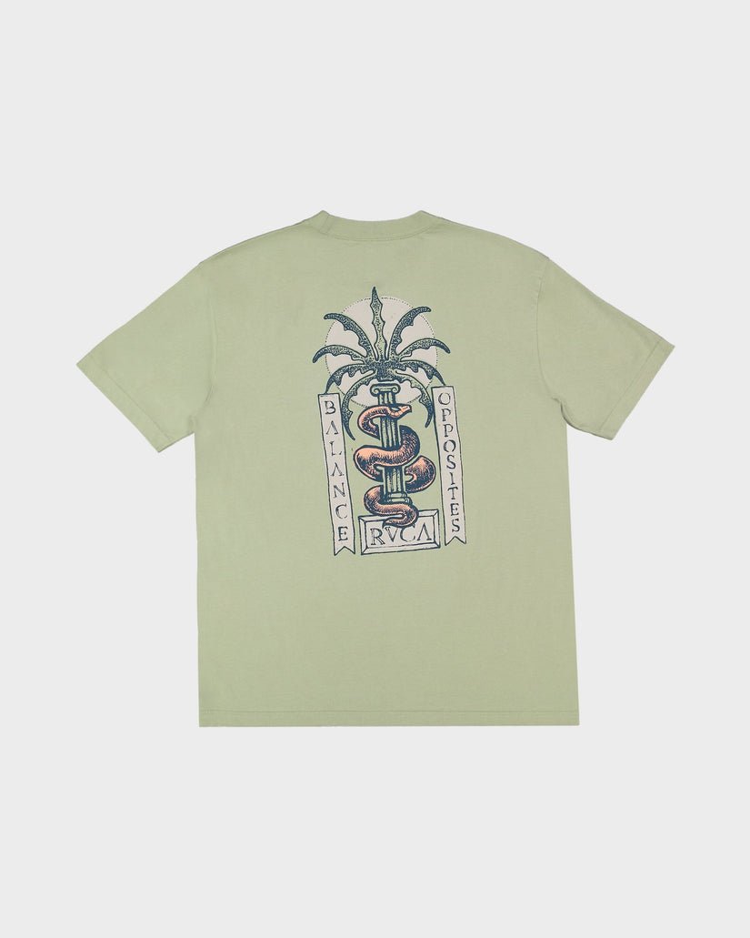 SERPENT SS - RVCA23A353555 - Light Olive - S