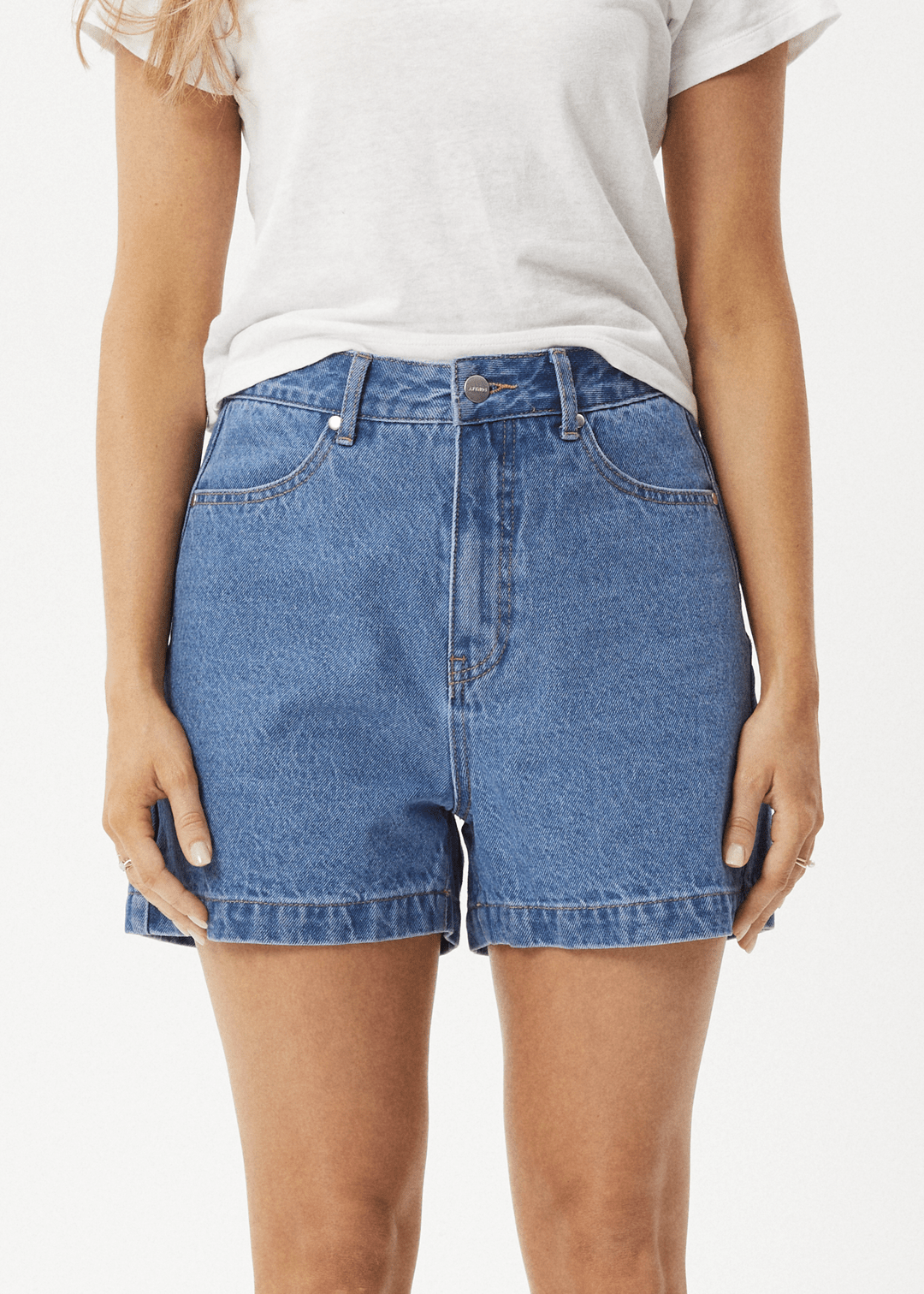 Seventy Threes - Denim Short - AfendsW250301 - WORN BLUE - 24