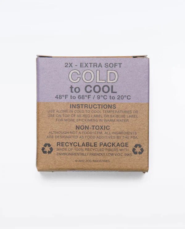 Sex Wax Quick Humps 2X Cold: Purple Surf Wax - TLC896908000156 - Purple - 1SZ