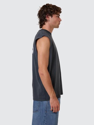 Shadowless Merch Fit Muscle Tee - Ebony - ThrillsTH25 - 114EBO - Ebony - S