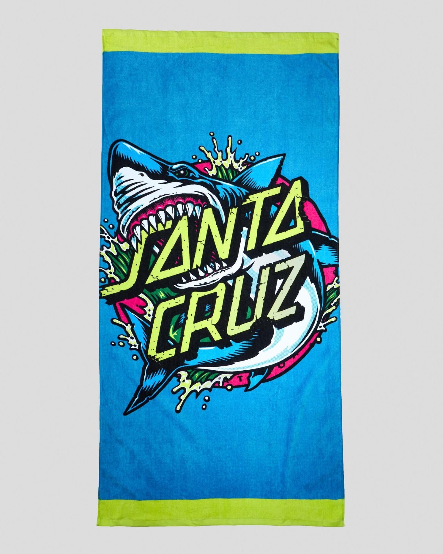 Shark Dot Towel - Santa CruzSU224 - TO02 - Turquoise - ONE