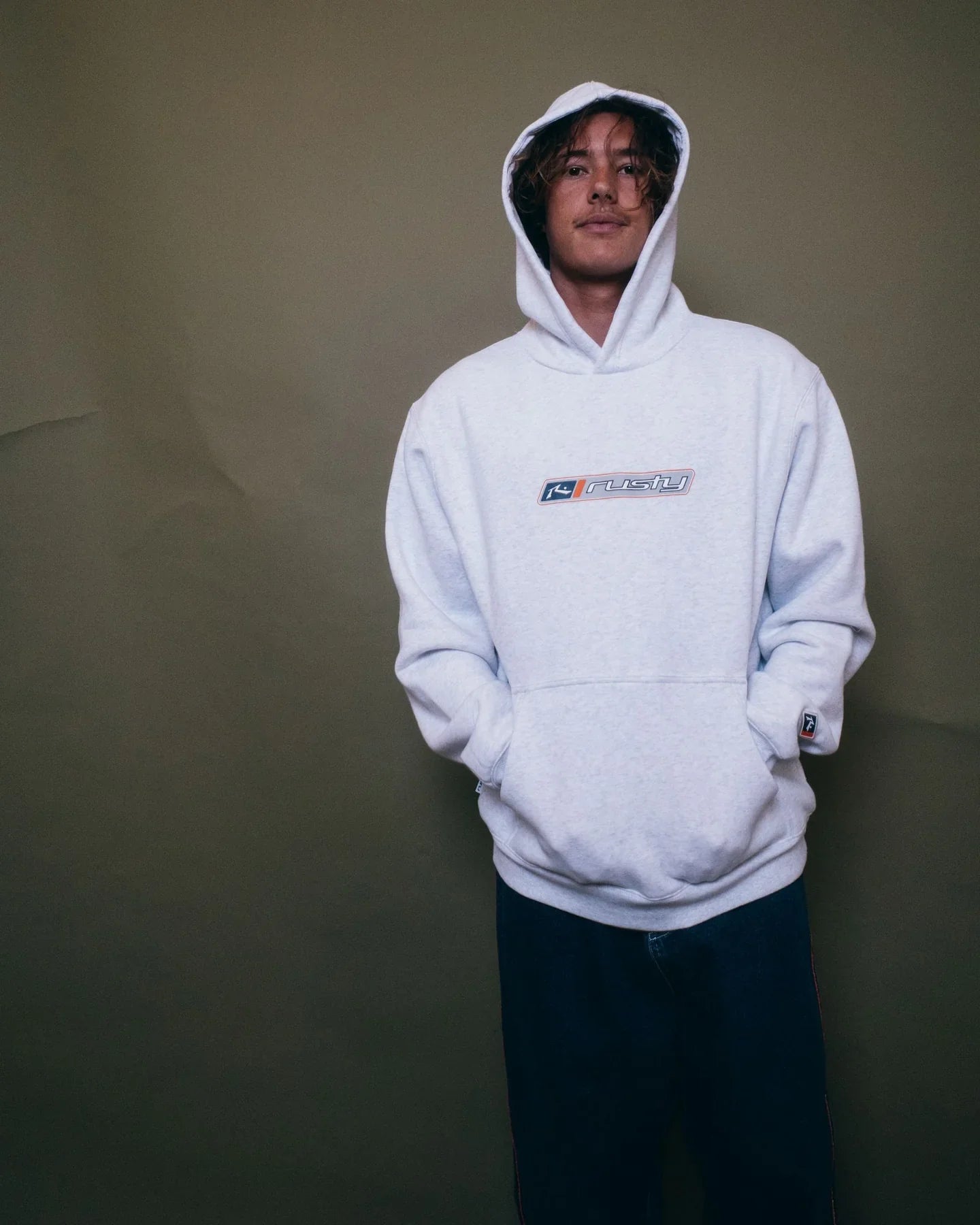 Shifter Hooded Fleece - RustyFTM1148 - ECM - Ecru Marle - 2XL