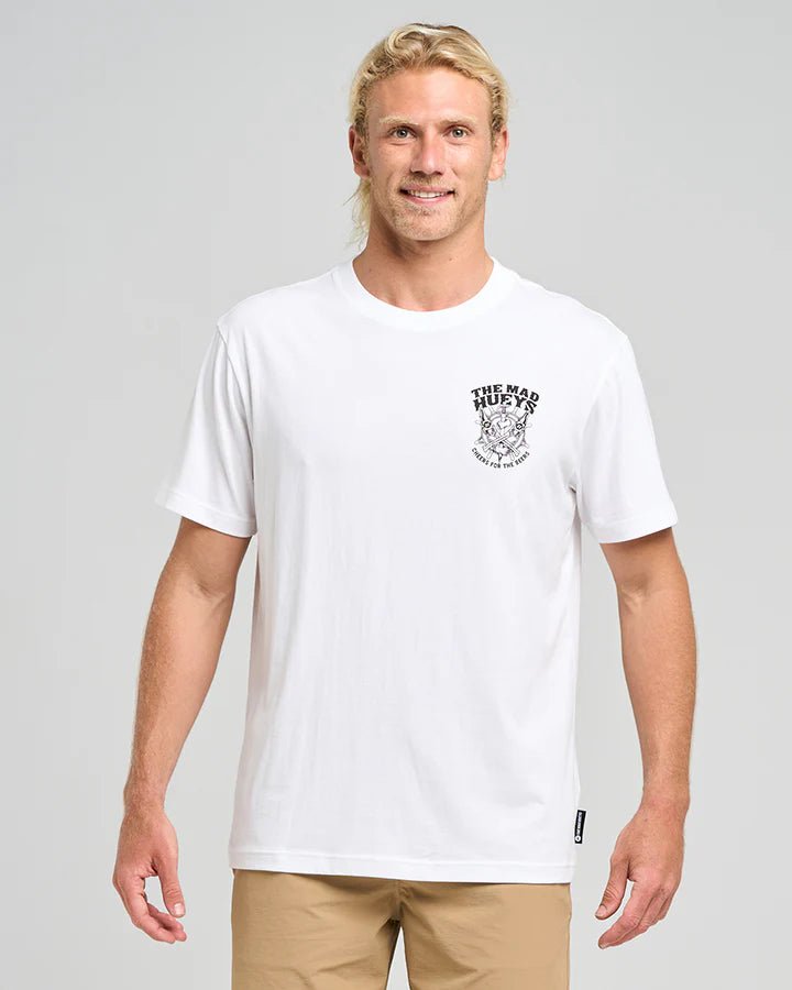 SHIP WHEEL BEERS | SS TEE - The Mad HueysH425M01014 - WHITE - M