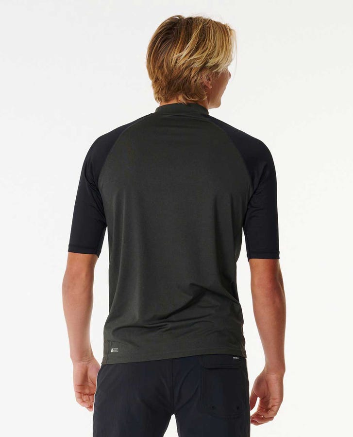 SHOCK UPF S/S - Rip Curl16HMRV - BLACK MARLE - S