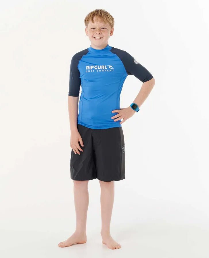 SHOCK UPF S/S - BOY - Rip Curl11BTRV - BLUE GUM - 1to2