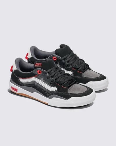 Skate 2 Wayvee Black/White/Red 9 - VansVN000D5DBWT.BLK - Black/White/Red - 8