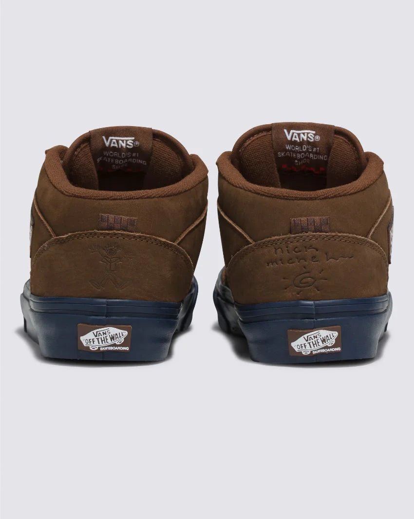 Skate Half Cab 92 Nick Micheal - Vansvna5kyabf1.brn - Brown/Black/Gum - 10