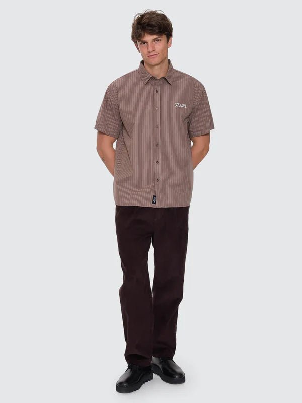 Slacker Cord Chino Pant - ThrillsTA26-403C-Postal Brown-28