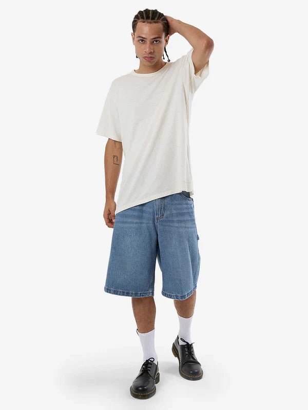 Slacker Denim Short - Rhythmtdp - 321edd - Dark Dust Blue - 28