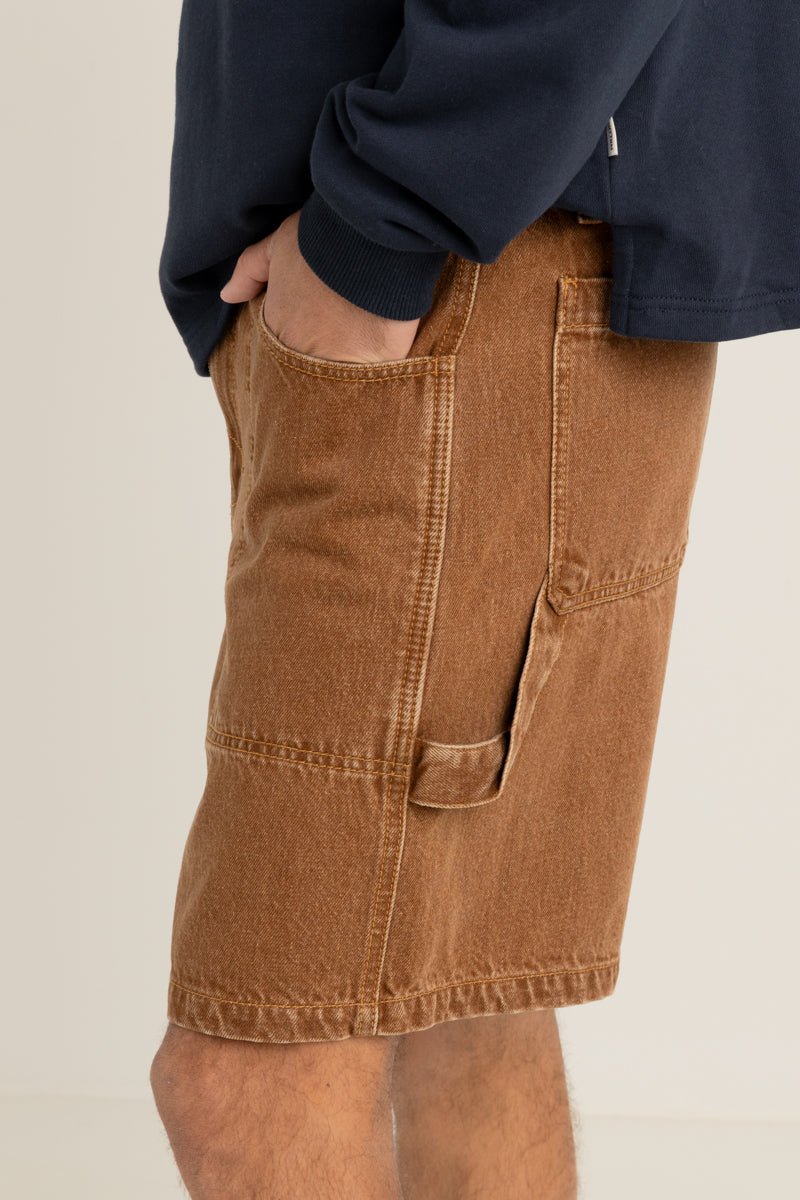 Slacker Denim Short - RhythmCD24M - WA04 - TOB - Tobacco - 30