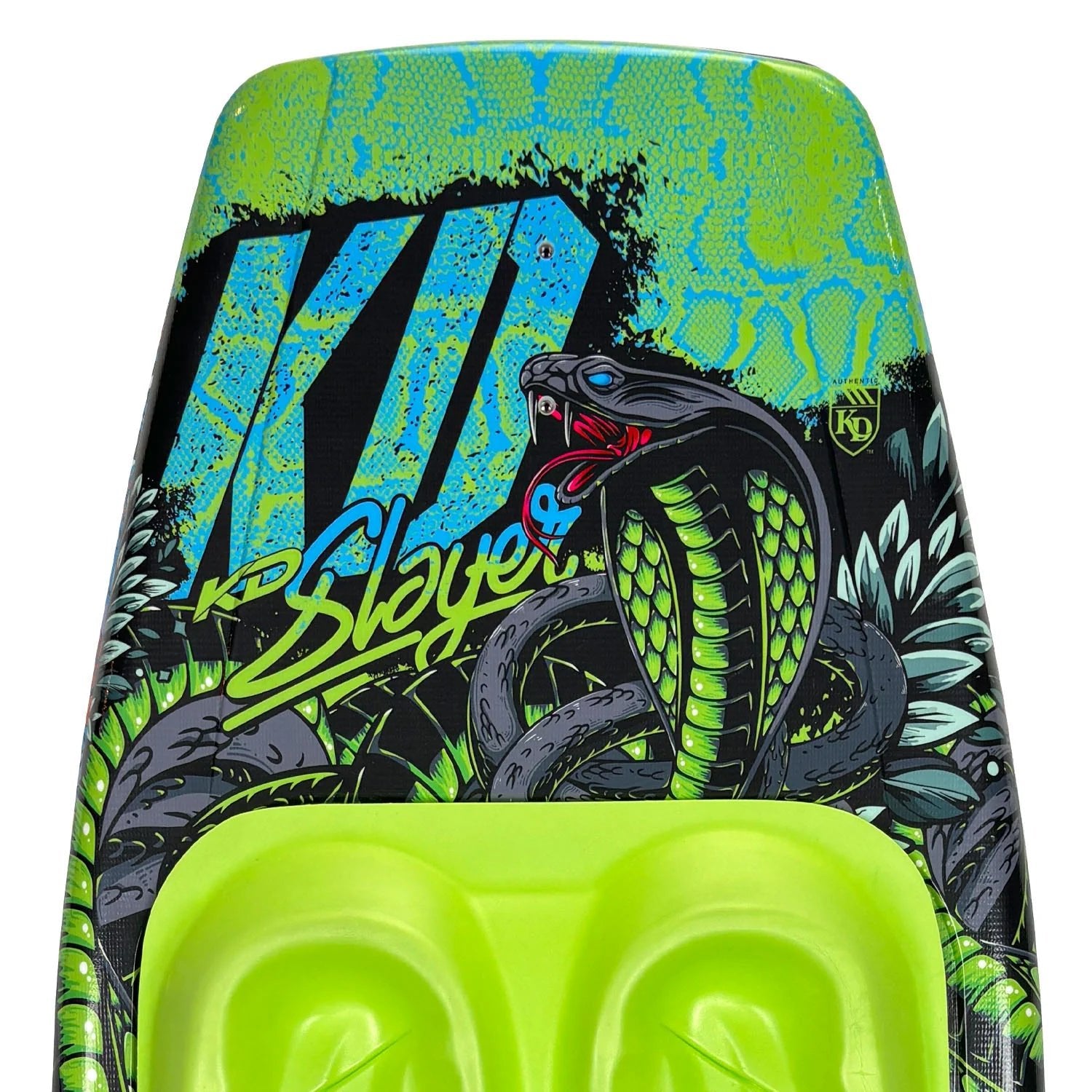 SLAYER KNEEBOARD w/DOUBLE LOCKING STRAP - KDKK0701P - TEAL/GREEN