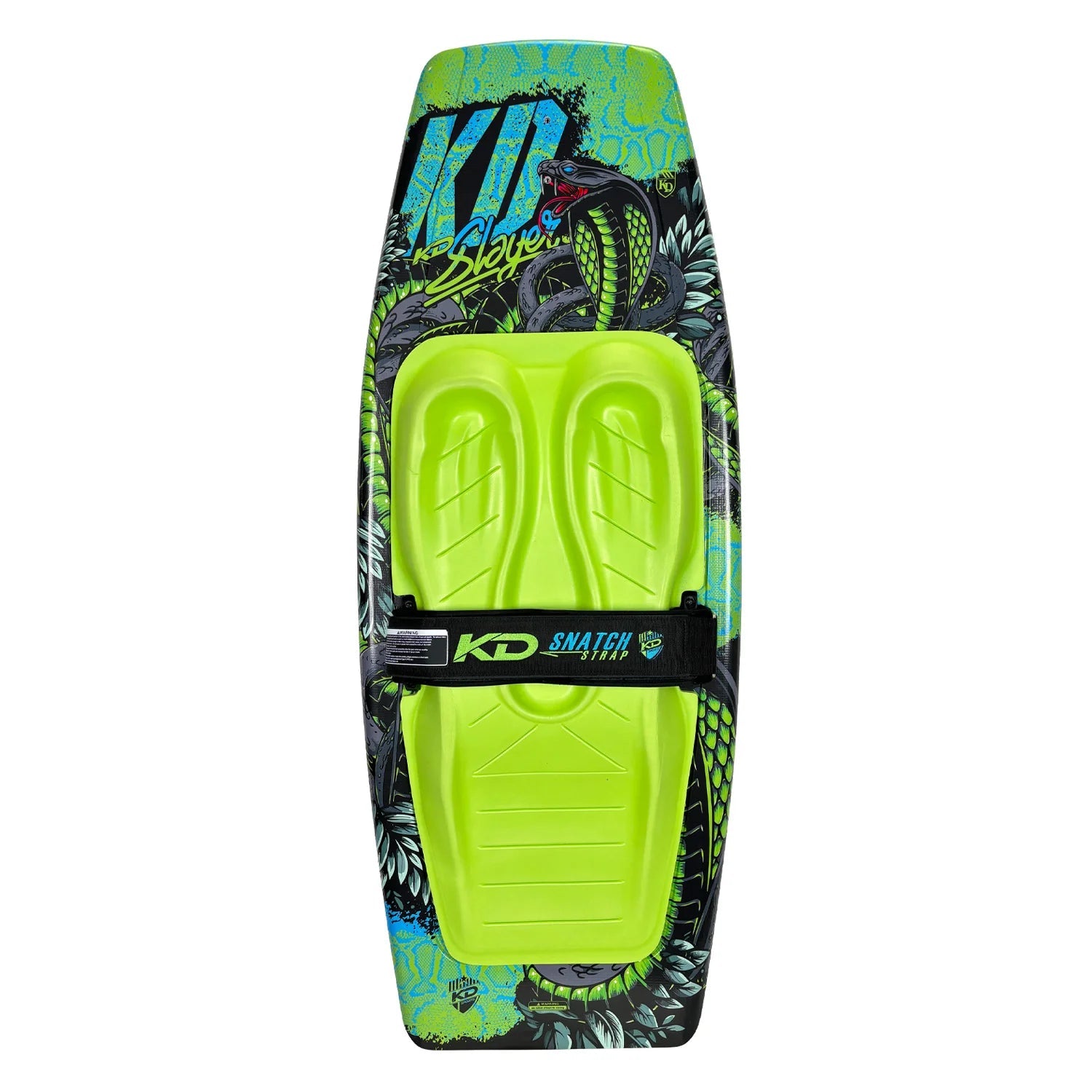 SLAYER KNEEBOARD w/DOUBLE LOCKING STRAP - KDKK0701P - TEAL/GREEN