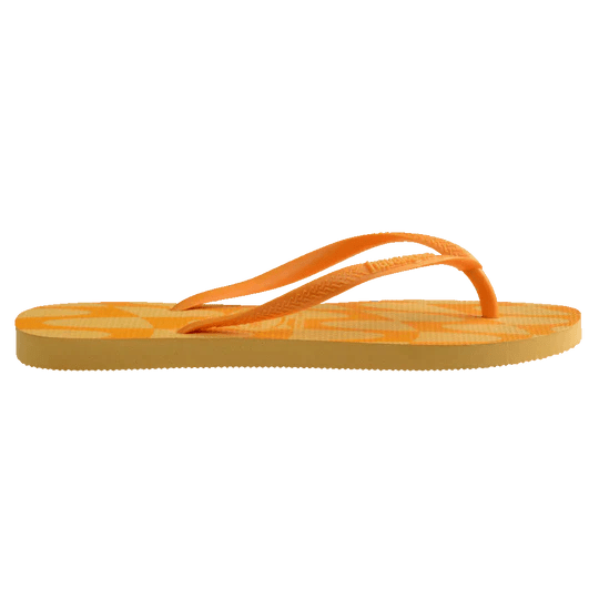 Slim Distorted Wave Female - HavaianasHSPN5559F - Orange - 35to36