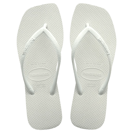Slim Square Solid White - HavaianasHSSB0001 - Solid White - 35/36