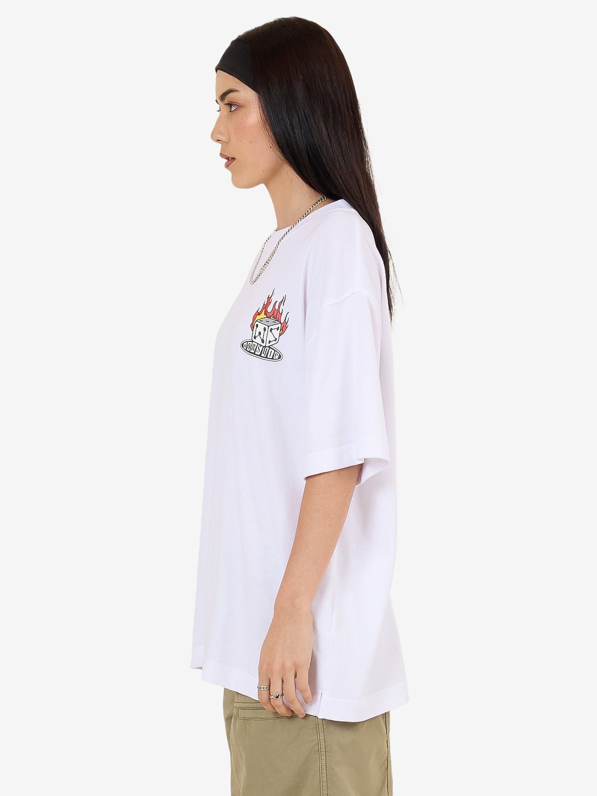 Snake Eyes Oversize Fit Tee - WorshipWPH25 - 111A - 8 - White