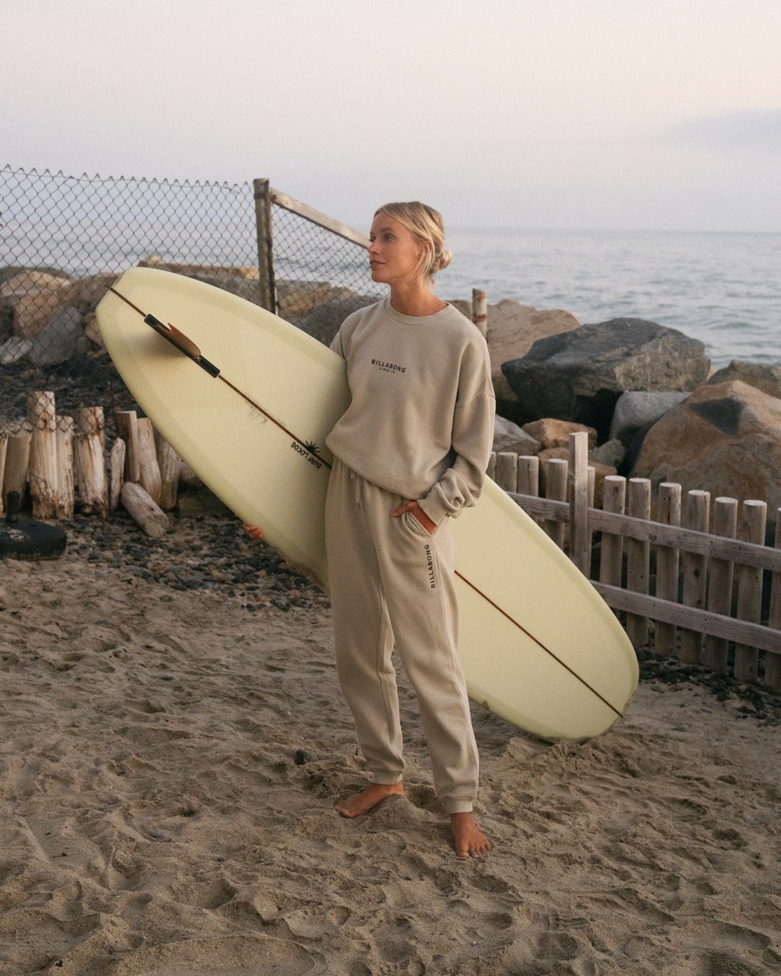 Society Trackpant - BillabongUBJFB00126 - CZR0 - Stone - M