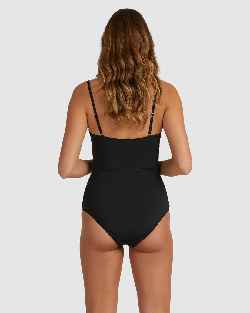SOL SEARCHER WRAP ONEPIECE - BillabongUBJX100134 - Black Pebble - S/8