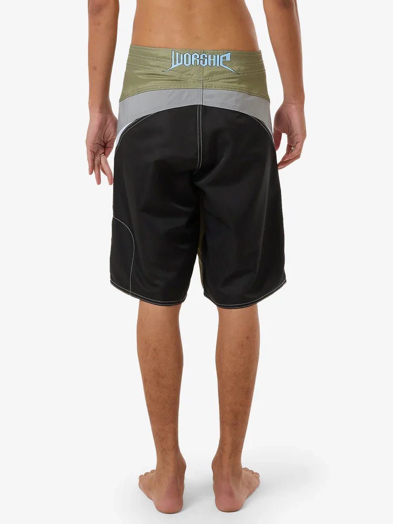 Sourcery Long Boardshort - Worshipps24 - 307e - Total Eclipse - 28